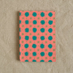 Block A6 / aus handgemachtem, buntem Papier / East End Press