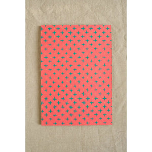 Block A4 / aus Handgemachten Papier, bunt  / East End Press