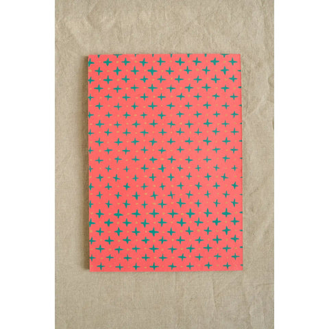 Block A4 / aus Handgemachten Papier, bunt  / East End Press