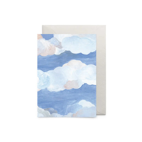 Grußkarte mit Umschlag / Wolken / Petit Gramme