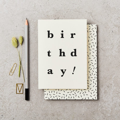 Glückwunschkarte "Birthday Bold" / Katie Leamon