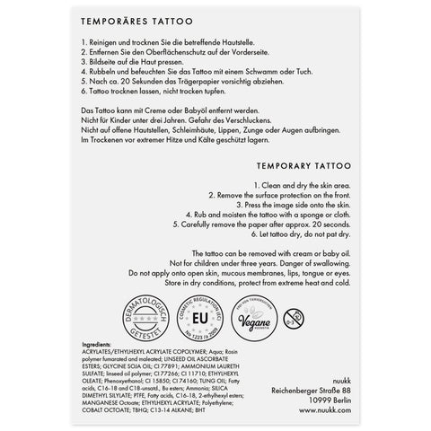 Bio Tattoos "Space"/ Nuukk