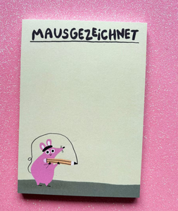 Großer Block "Mausgezeichnet" / Slinga