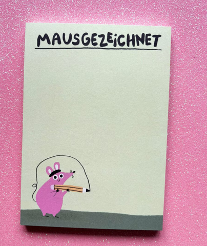 Großer Block "Mausgezeichnet" / Slinga