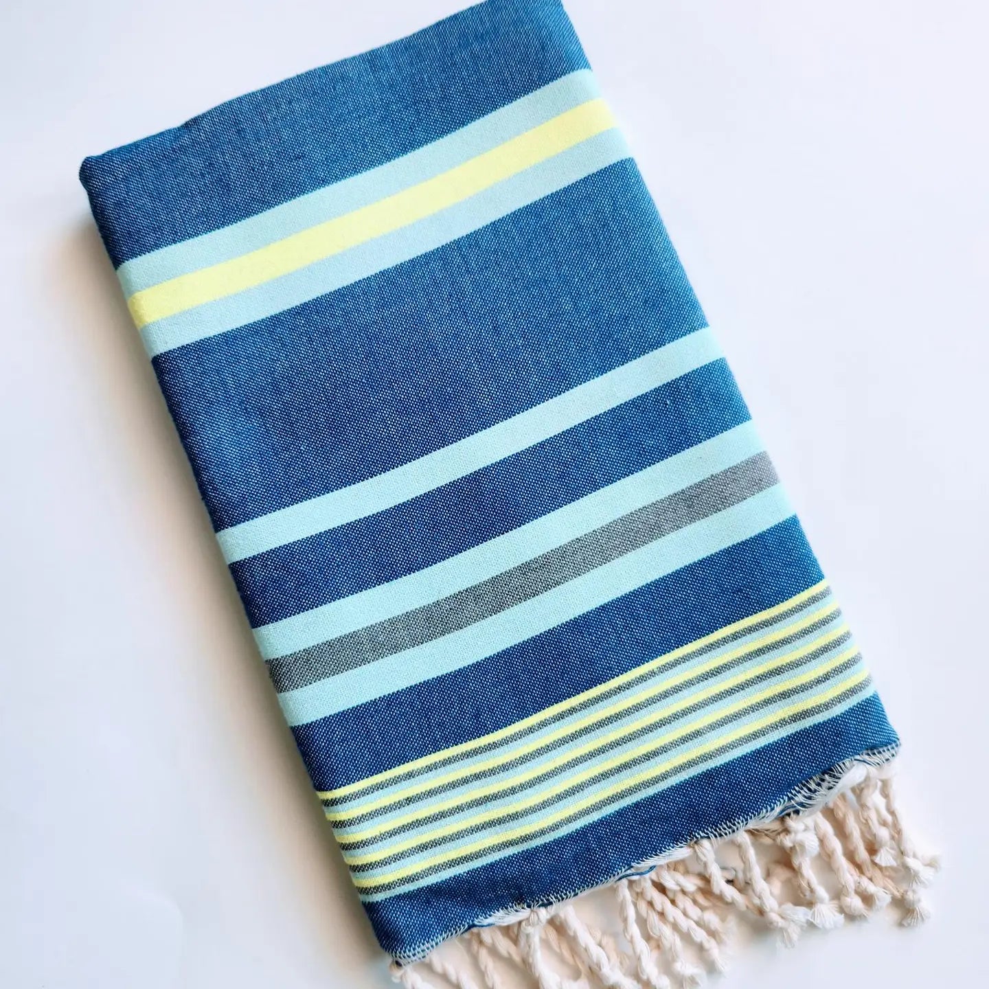 Strandtuch "Königsblau - aqua" / Wonderfouta