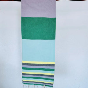 Strandtuch "Aqua- Grasgrün" / Wonderfouta