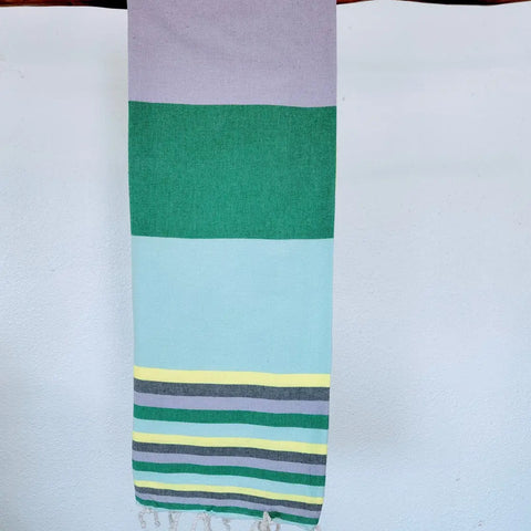 Strandtuch "Aqua- Grasgrün" / Wonderfouta