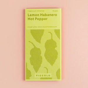 Pflanzensamen / Zitronen Habanero „Hot Pepper“ / PICCOLO