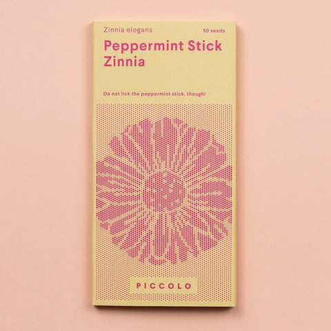 Pflanzensamen / Zinie „Peppermint Stick“ / PICCOLO