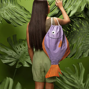 „Piranha“ Rucksack flieder / Don Fisher