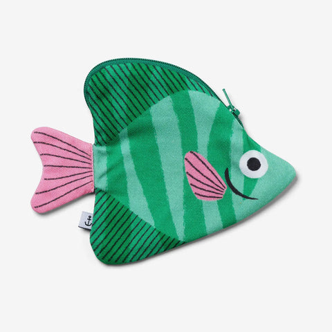 „Moonyfish“ Geldbörse grün / Don Fisher