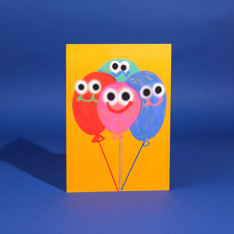 Grußkarte „Baloons“ / Evermade