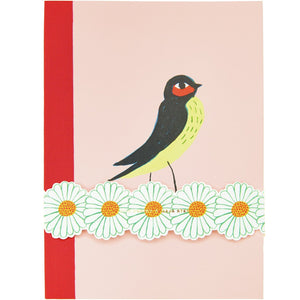 Notitzbuch Midsommer Magic „Vogel“ / Rico Design