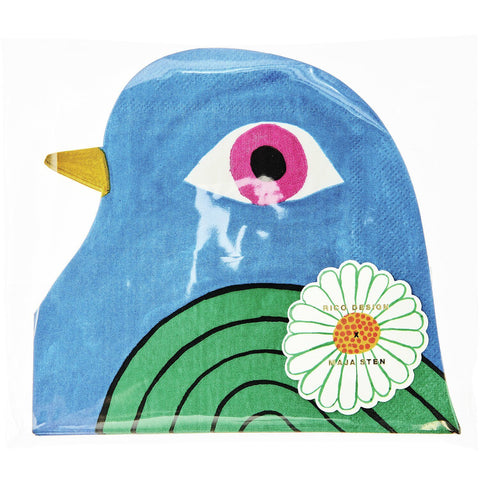 Serviette Midsommer Magic „Schwalbe“ / Rico Design