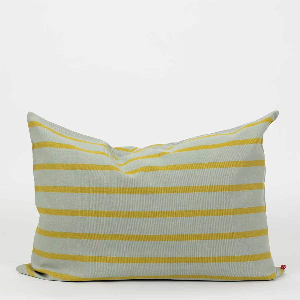 Baumwollkissen "Juana" Grey/Yellow 50x70cm/ Afroart