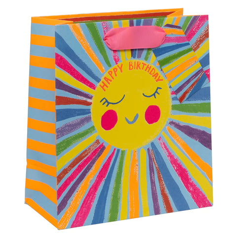 Geschenktüte M „Happy Birthday - Sunshine" / Glick