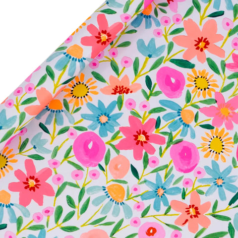 Geschenkpapier Rolle "Blazing Blooms" / Glick