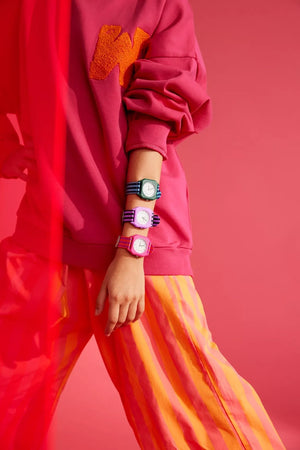 Armbanduhr “Rubin Papaya“ / Mini Kyomo