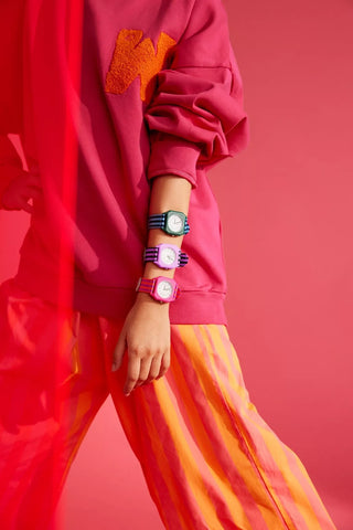 Armbanduhr “Rubin Papaya“ / Mini Kyomo