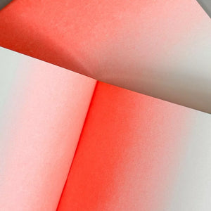 Notitzbuch Risographie  „Glow“ / Herr & Frau Rio