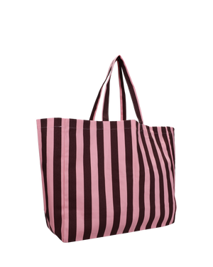 Strandtasche Baumwolle „Bubblegum-Schokolade“ / Kado Design