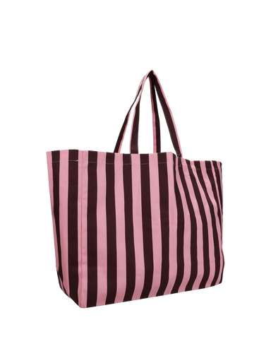 Strandtasche Baumwolle „Bubblegum-Schokolade“ / Kado Design