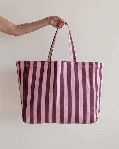 Strandtasche Baumwolle „Bubblegum-Schokolade“ / Kado Design