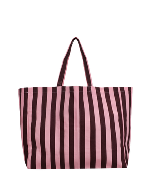 Strandtasche Baumwolle „Bubblegum-Schokolade“ / Kado Design