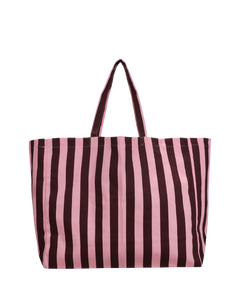 Strandtasche Baumwolle „Bubblegum-Schokolade“ / Kado Design
