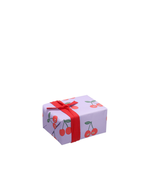 Geschenkpapierrolle „Kirschen“ / Kadodesign