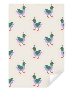 Geschenkpapierrolle „Ente“ / Kadodesign