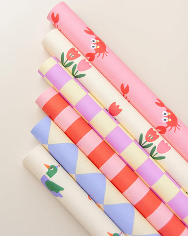 Geschenkpapierrolle „Ente“ / Kadodesign