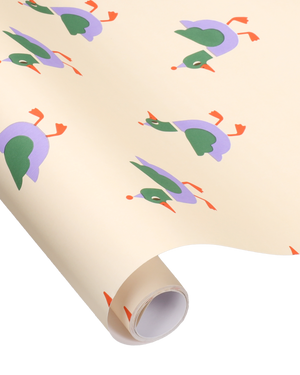 Geschenkpapierrolle „Ente“ / Kadodesign