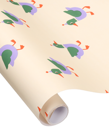 Geschenkpapierrolle „Ente“ / Kadodesign