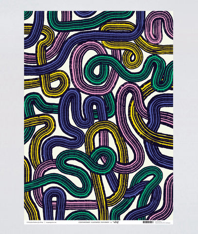 Geschenkpapier "Spirals" / Wrap
