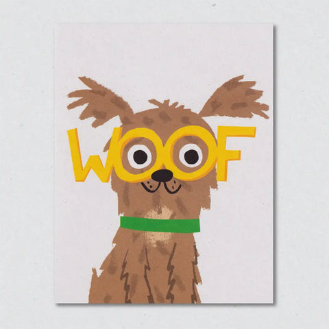 Karte „WOOF“ / Lisa Jones Studio