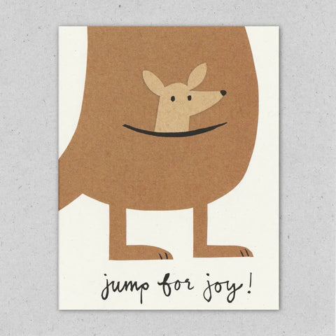 Karte „spring vor Freude!“ / Lisa Jones Studio