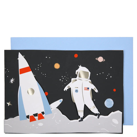 Glückwunschkarte "Space"/ Meri Meri