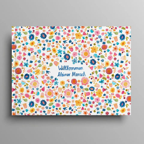 Babytagebuch "Willkommen kleiner Mensch" / Frau Ottilie