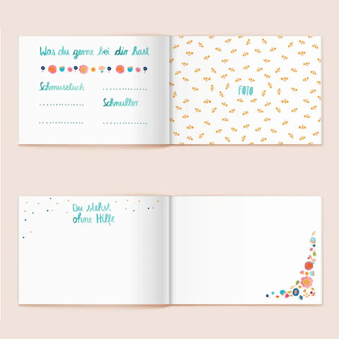 Babytagebuch "Willkommen kleiner Mensch" / Frau Ottilie