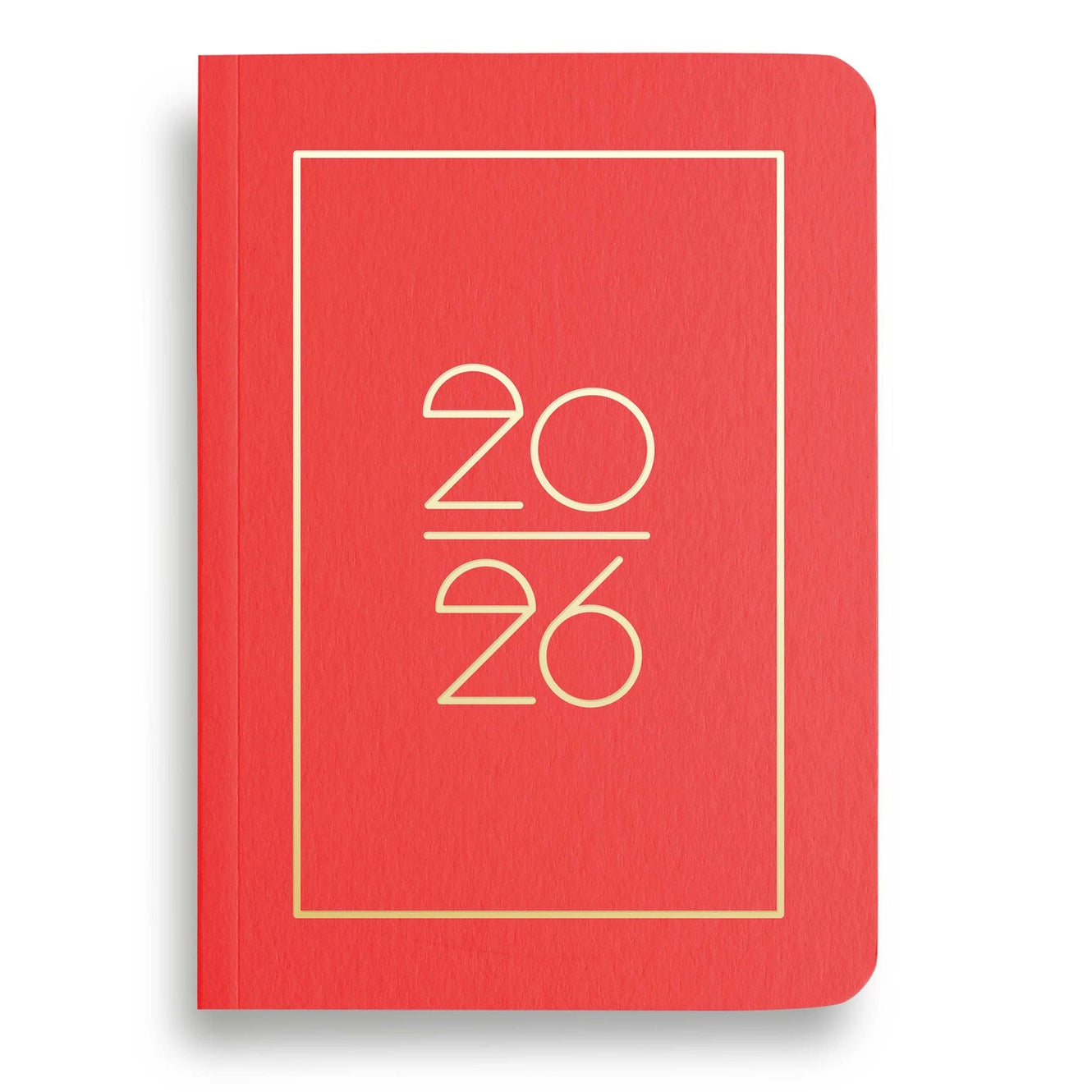Taschenkalender 2026 „Bright Red“ / Navucko