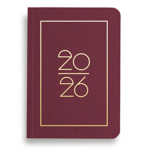 Taschenkalender 2026 „Bordeaux“ / Navucko