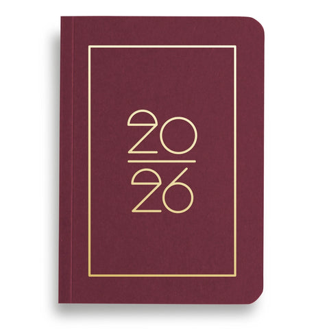 Taschenkalender 2026 „Bordeaux“ / Navucko