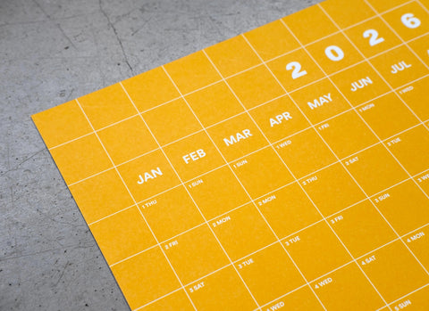 2026 Wandkalender Gradient  40x100 cm / Erik Olovsson