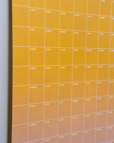 2026 Wandkalender Gradient  40x100 cm / Erik Olovsson