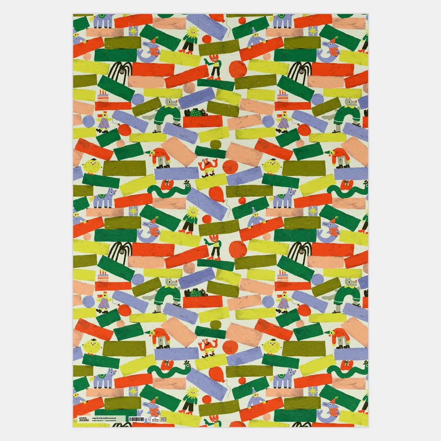 Geschenkpapier "Shapes" / Evermade