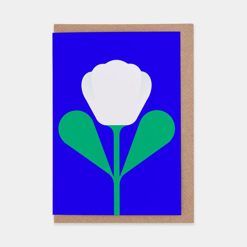 Grußkarte „White Tulip“ / Evermade