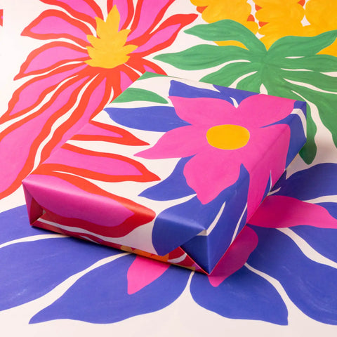 Geschenkpapier "Bromelien" / Evermade