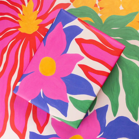Geschenkpapier "Bromelien" / Evermade