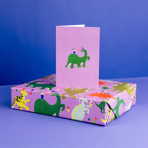 Geschenkpapier "Dinosaurs" / Evermade